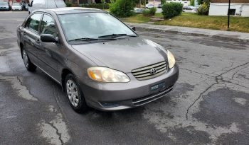 2003 Toyota Corolla CE complet